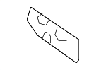 866411U500 - Body: Impact Bar Side Bracket for Kia: Sorento Image