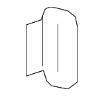 866562P000 - Body: Bumper Cover Upper Bracket for Kia: Sorento Image