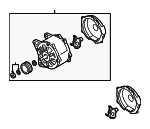 6F903023P - Electrical: Alternator for Volkswagen: CC, Eos, Passat, R32 Image