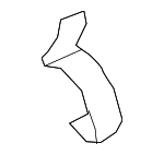 172175J6A00 - : Air Cleaner Body Clamp for Honda: Odyssey, Passport, Pilot, Ridgeline Image