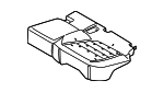 95852237505 - Body: Seat Cushion Pad for Porsche: Cayenne Image
