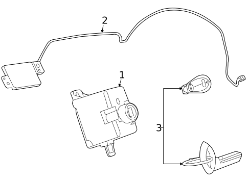 Keyless Entry Components for 2012 Ram 2500 #0