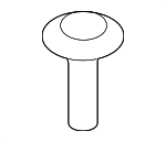 1249205163 - Body: Trunk Side Trim Screw for Hyundai Image