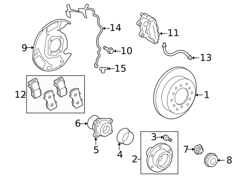 Anti-Lock Brakes for 2018 Toyota Sequoia #0