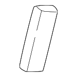 7158104010 - Body: Seat Back Pad for Toyota: Tacoma Image