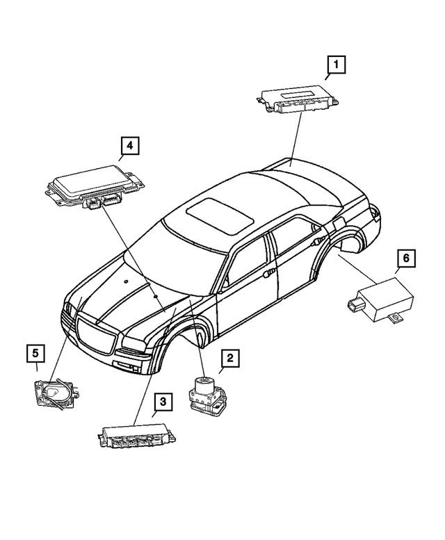 4602421AH - Electrical: Parking Assist Module for Mopar Image
