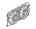 12494766 - Cooling System: Fan Shroud for Cadillac: DeVille | Oldsmobile: Aurora | Pontiac: Bonneville Image