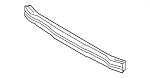 8K0807113G - Body: Bumper Impact Bar for Audi Image