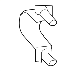 41184JF00A - Suspension: Air Guide Clip for Nissan Image