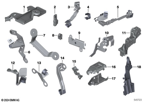 Cable Harness Fixings for 2020 BMW 330e #0