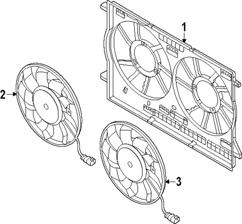 Cooling Fan for 2025 Audi SQ7 #0