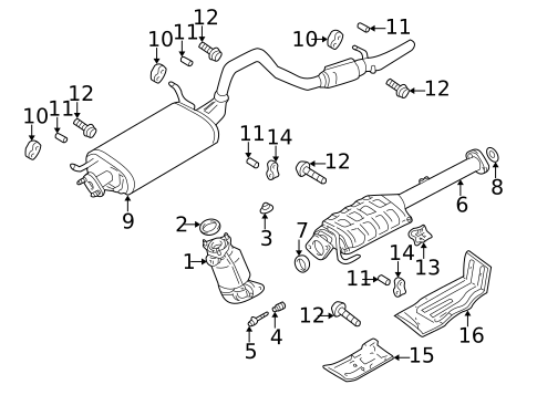 Mufflers for 2001 Suzuki Vitara #0