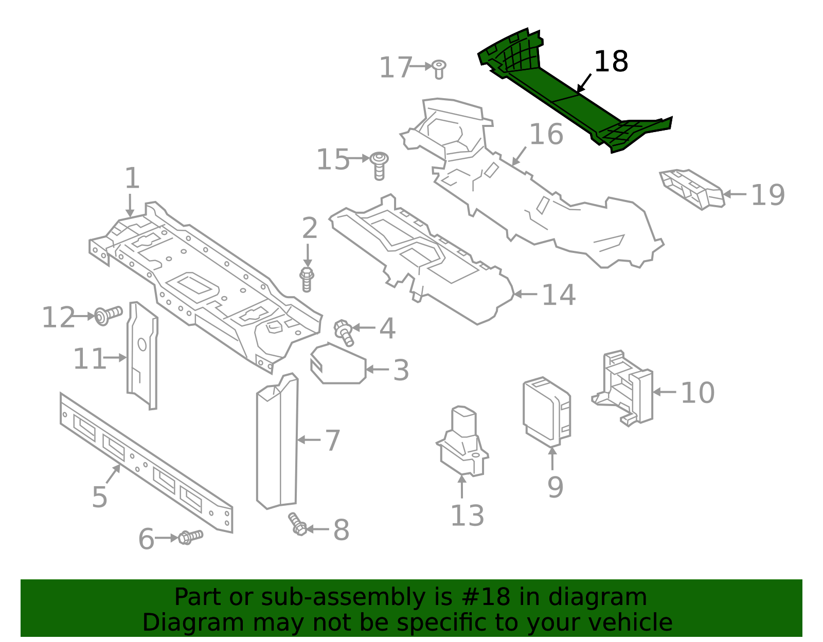 463-500-65-02 - High-Quality Radiator Support Access Cover for 2019 ...