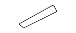 MR462285 - Body: Lift Gate Glass Stopper for Mitsubishi Image