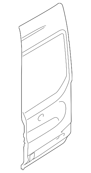 NK4Z6124622E - Body: Door Shell for Ford Image