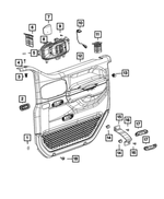 68518526AA - Interior Trim: Lock Washer for Mopar Image