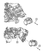 4792291AB - Air Conditioning &amp; Heater: A/c Compressor Bracket for Chrysler: 300M, Concorde | Dodge: Intrepid Image