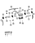 5YN73RN8AD - : Speaker Grille, Left for Ram: 1500 Image