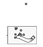 13717556549 - : Front Duct for BMW: 135i, 335i, 335i xDrive, 335is, 335xi, Z4 Image