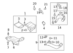 7146976114 - Engine: Inlet Duct Retainer for BMW Image