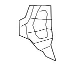 C235701B0A - Body: Rear Bracket for Mazda: 5 Image