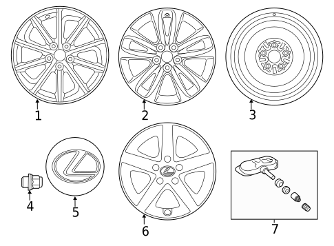 Wheels for 2011 Lexus CT200h #0