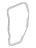 25931879 - Body: Door Weather-strip for Hummer: H3 Image