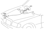 2015400110 - Electrical Equipment and Instruments: Electrical Wiring Harness for Mercedes-Benz Image