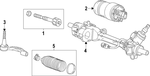 Steering Gear & Linkage for 2024 Acura ZDX #1