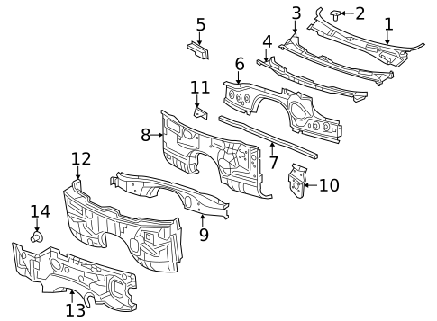 Cowl for 2019 Dodge Charger #0