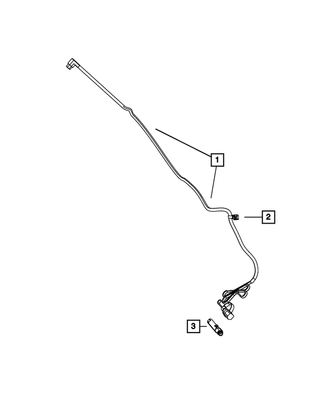68104440AC - 2.4L ESS; Engine: Engine Block Heater Cord for Mopar Image