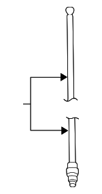 4793962AC - Electrical: Antenna Mast for Chrysler: PT Cruiser | Dodge: Neon Image
