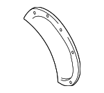 5013477AD - Suspension: Differential Cover Gasket for Chrysler: Aspen | Dodge: Dakota, Durango, Nitro, Ram 1500, Ram 2500, Ram 3500 | Jeep: Commander, Grand Cherokee, Liberty, Wrangler, Wrangler JK | Ram: 1500, 1500 Classic, Dakota Image