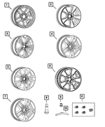 5154061AA - Wheels: Wheel Weight for Mopar Image