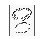 17046TBAA00 - Fuel System: Lock Retainer for Honda: Civic Image