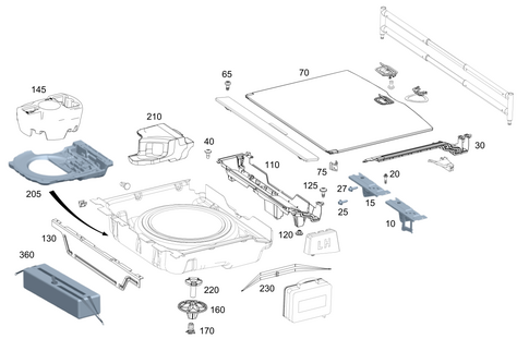 Load Compartment Floor for 2024 Mercedes-Benz GLE 450e #0