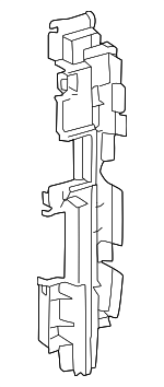 16593F0590 - Body: Side Air Baffle for Toyota: Grand Highlander Image