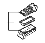 F6UZ9600DB - Engine: Air Cleaner Assembly for Ford Image