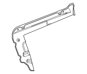 92257443 - Body: Water Deflector for GM Image