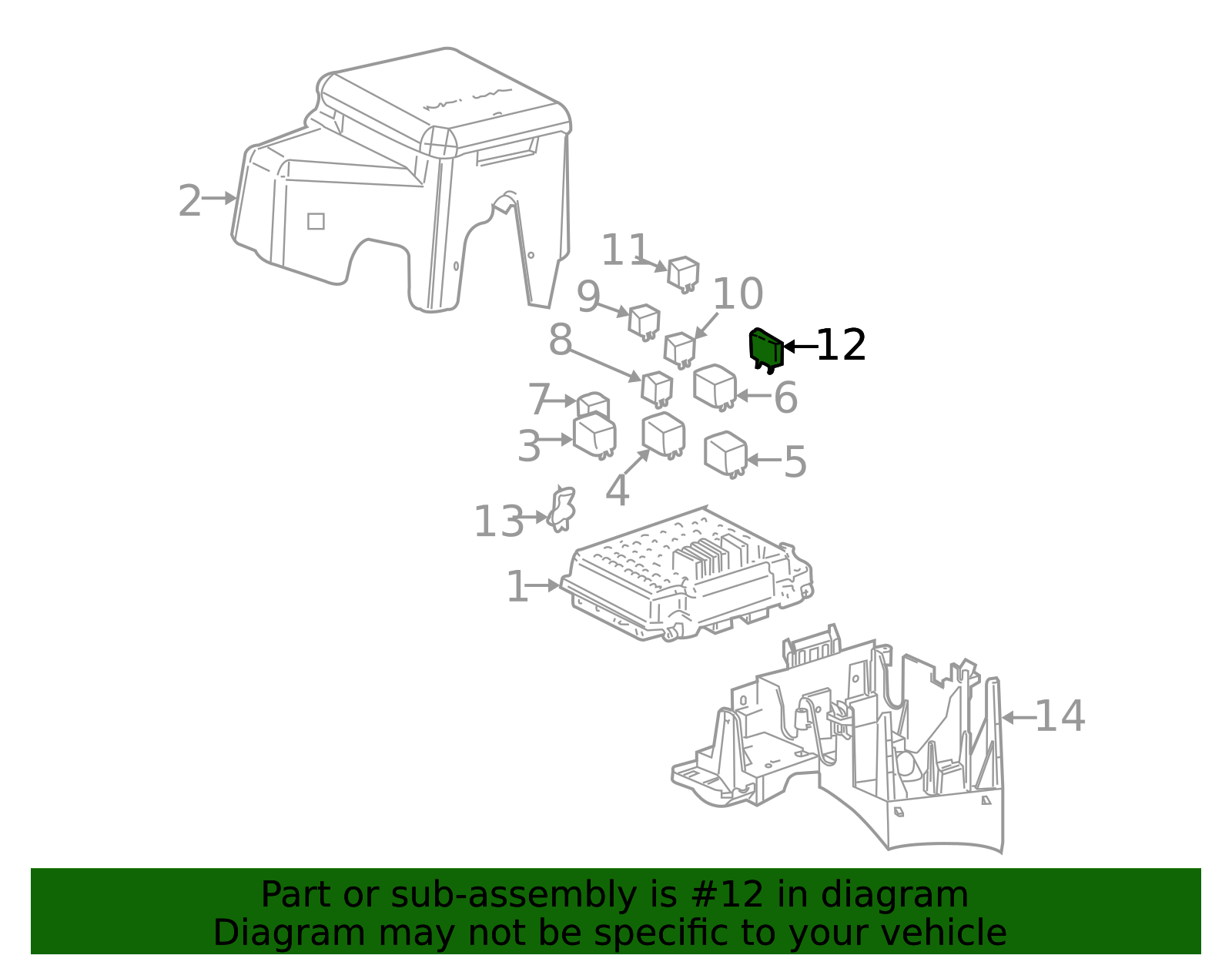 OEM NEW 1989-20 GM Cadillac Chevrolet Oldsmobile 60 Amp Maxi Fuse Relay ...