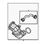 28140G9100 - Engine: Air Hose for Kia: Stinger Image
