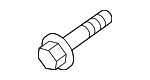 Bumper Cover Support Rail Bolt