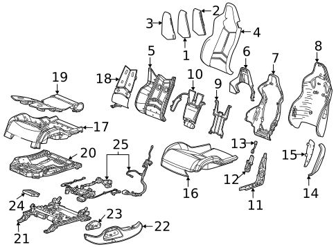 Power Seats for 2022 Chevrolet Corvette #4