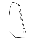 84832088 - Body: Headrest Cover for Chevrolet: Corvette Image