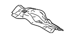 57280S0000 - Steering: Heat Shield for Hyundai Image