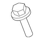 1141706256K - Electrical: Ignition Coil Bolt for Kia: Forte, Forte Koup, Optima, Rondo, Sedona, Sorento, Sportage, Stinger, Telluride Image