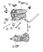 5033307AA - : Crankshaft Position Sensor for Mopar Image