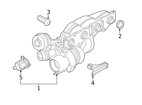 Turbocharger & Components for 2015 BMW Z4 #0