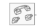 83240T20A01ZB - Body: Grip Handle for Acura Image