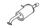 FP3040100E - Exhaust: Muffler for Mazda: Protege Image